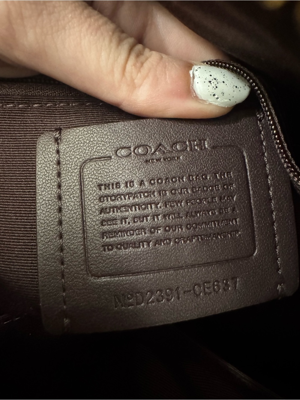 Coach Millie Colorblock Satchel - Picture 10 of 10